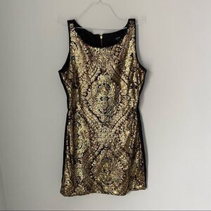 XOXO Juniors' Mini Sequin Bodycon Dress